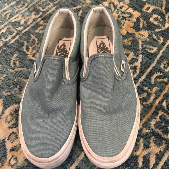 Vans Shoes - Vans® Unisex Classic Slip-On Sneakers in Chambray